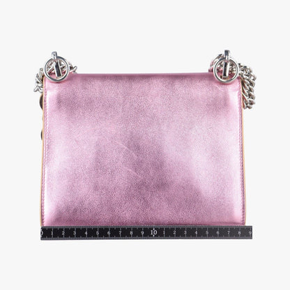 Fendi Studs Canai Pink Leather 8m0381-Oz8 178-8241