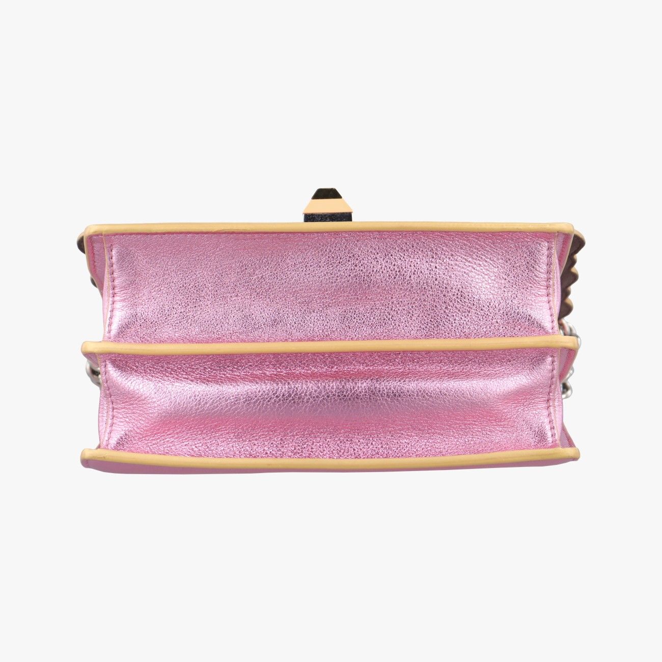 Fendi Studs Canai Pink Leather 8m0381-Oz8 178-8241