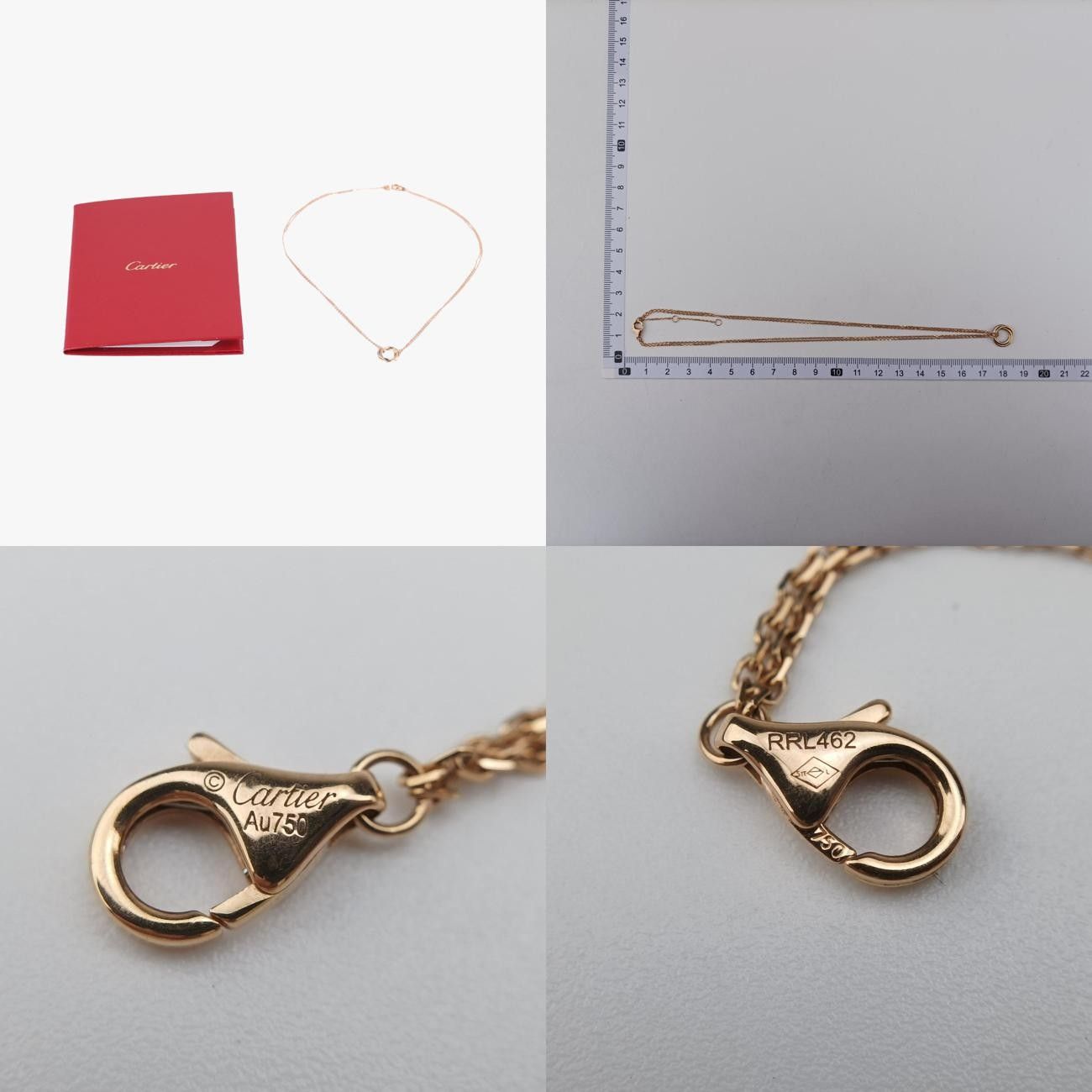 Cartier Trinity De Cartier Pink X Gold X Rose Gold X Platinum Au750 B7218200