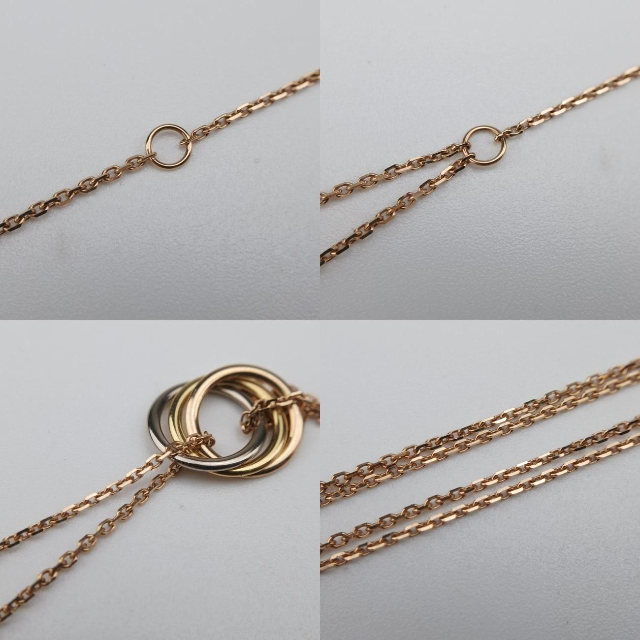 Cartier Trinity De Cartier Pink X Gold X Rose Gold X Platinum Au750 B7218200