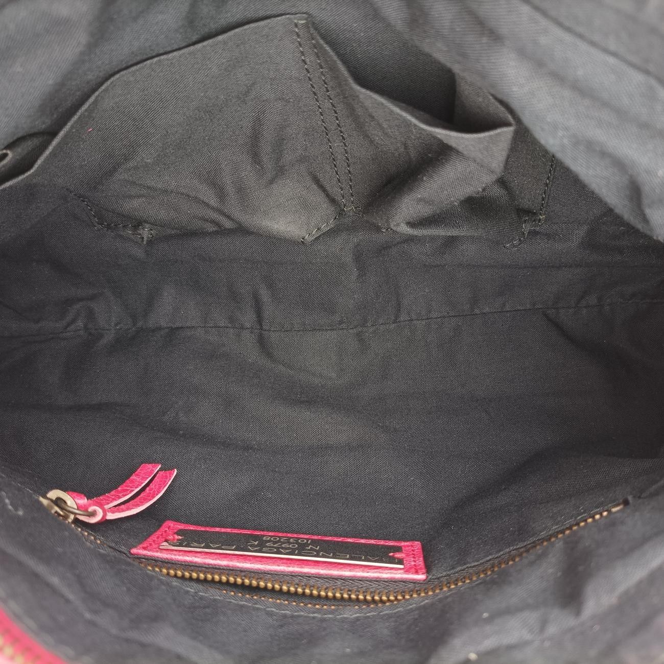 Balenciaga Electric Perforate Motorcycle City Red Lambskin 103208.5765 K.1669