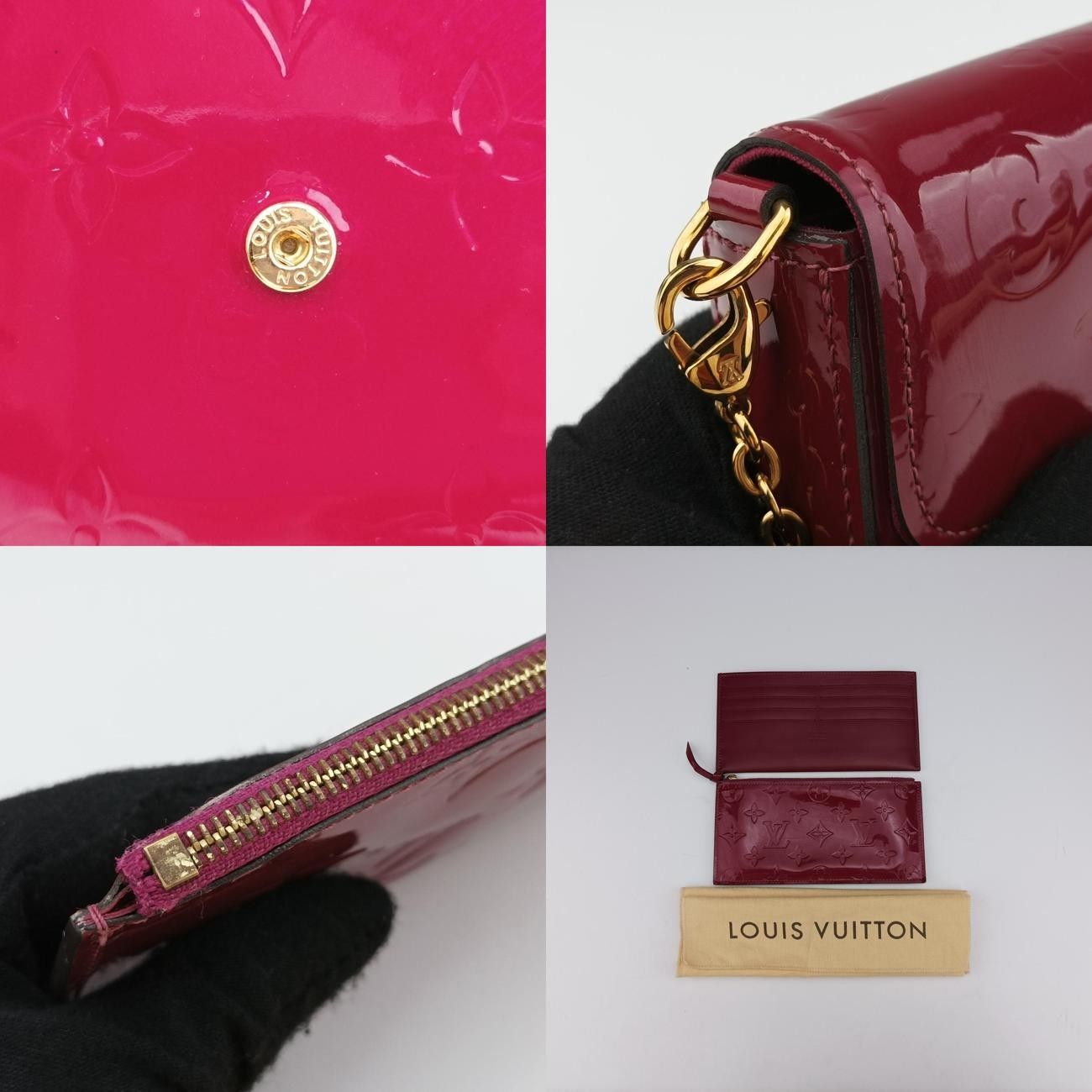 Louis Vuittonpochette Felicie Threes Vernis M61293