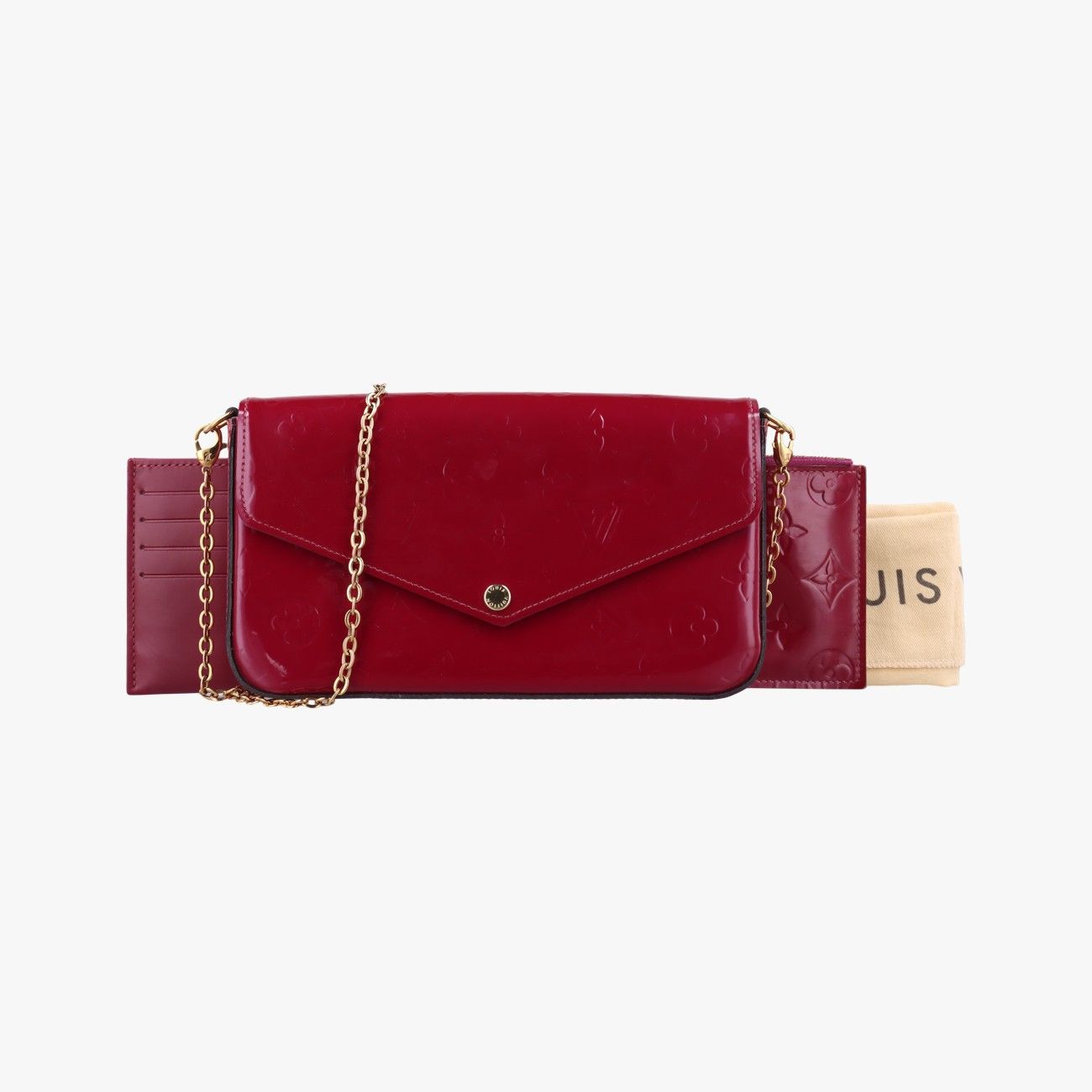 Louis Vuittonpochette Felicie Threes Vernis M61293