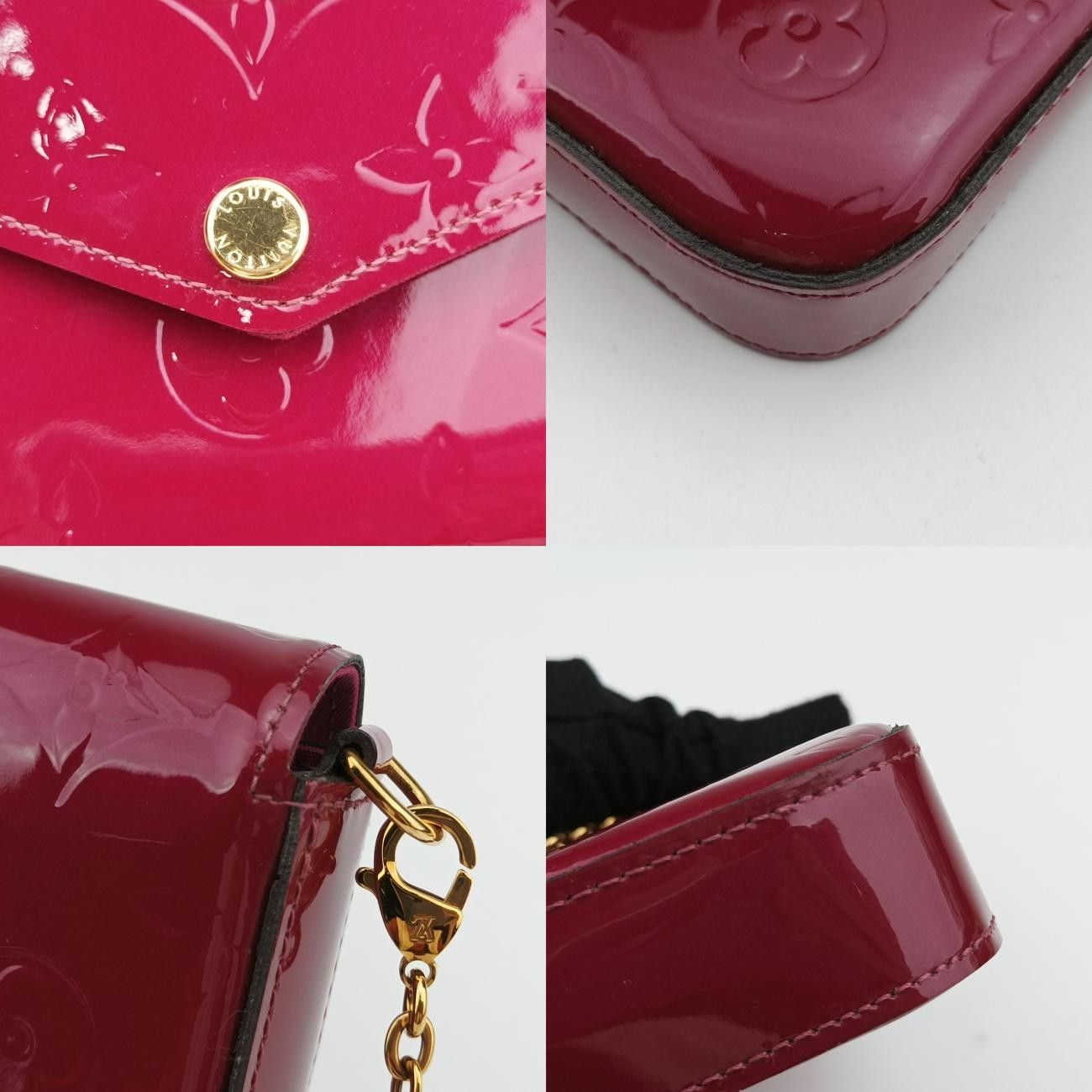 Louis Vuittonpochette Felicie Threes Vernis M61293