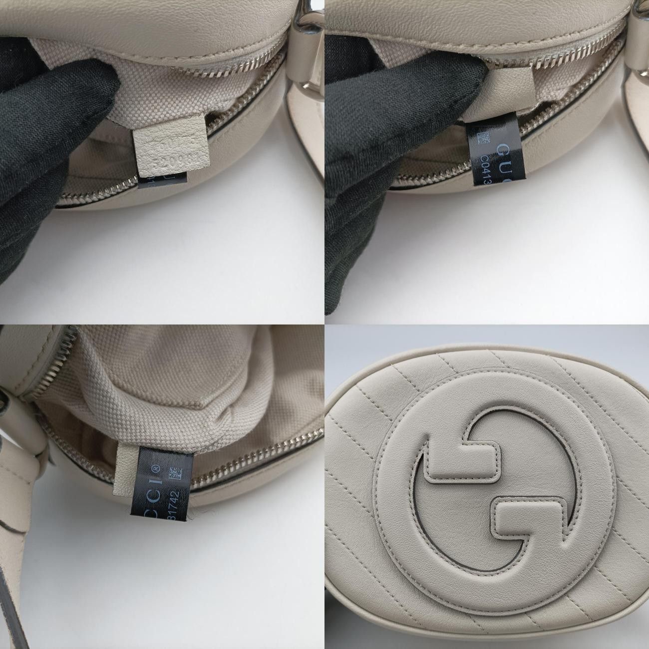 Gucci Soho White Leather 760175