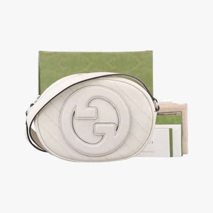 Gucci Soho White Leather 760175