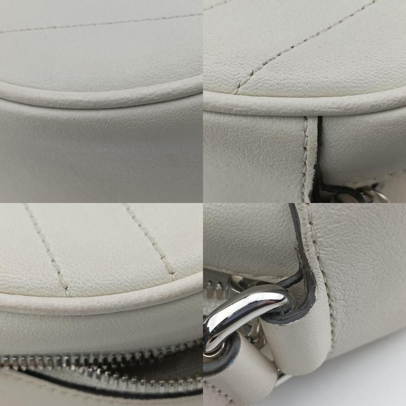 Gucci Soho White Leather 760175