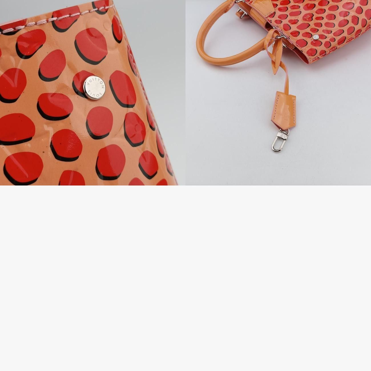 Louis Vuittonjungle Dot Sugar Pink X Poppy Red Vernis M42032