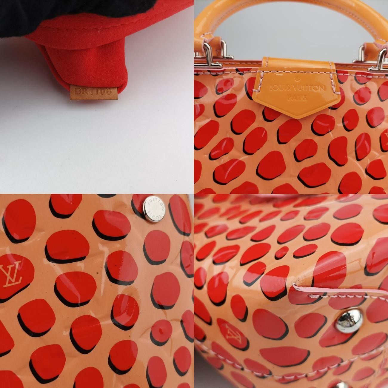 Louis Vuittonjungle Dot Sugar Pink X Poppy Red Vernis M42032