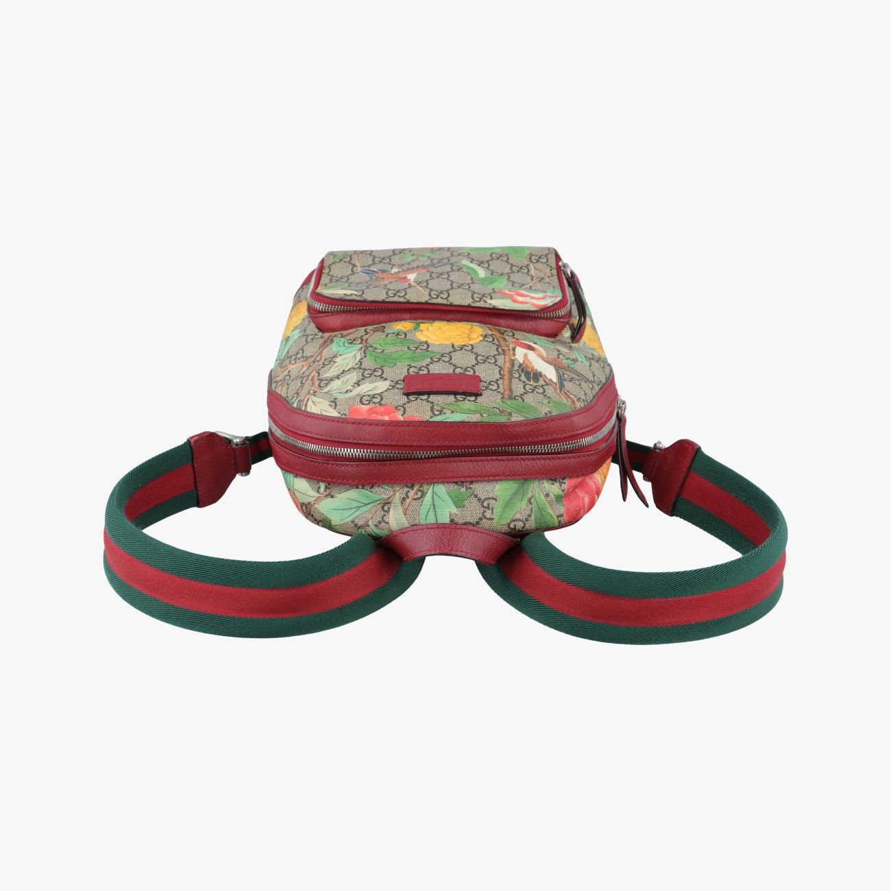 Gucci Gg Supreme Tian Beige X Multicolor Pvc Coated Canvas 427042