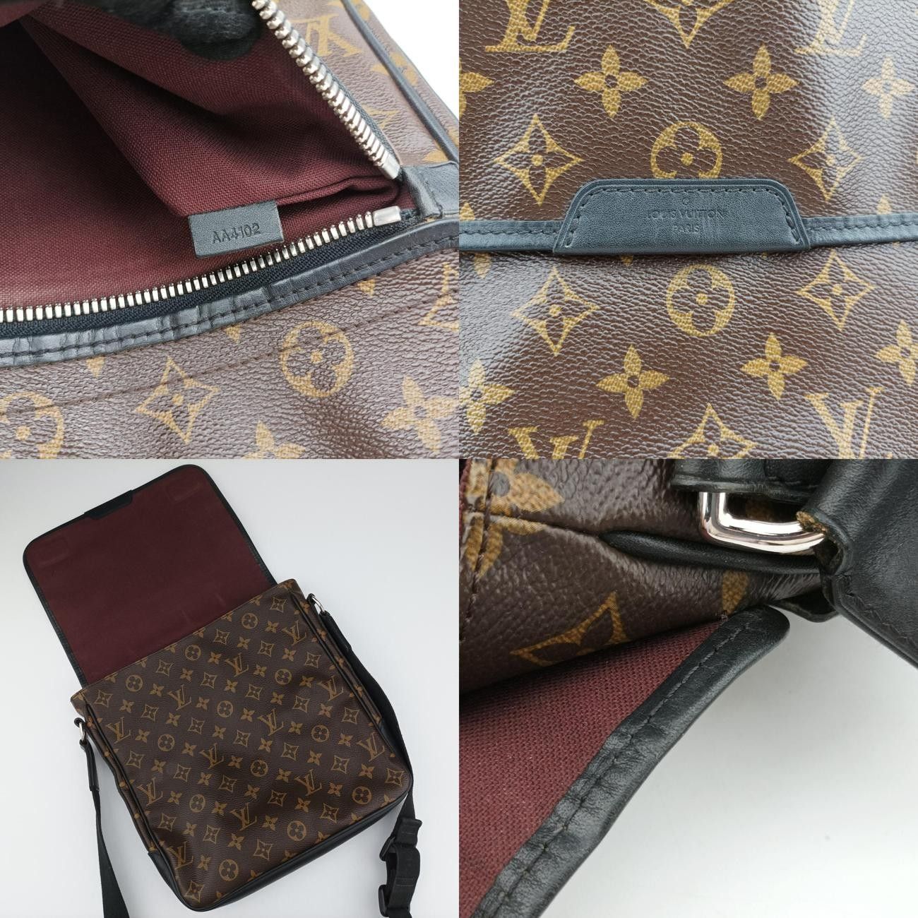 Louis Vuitton Bus Mm Monogram / Brown Monogram Macassar M56715