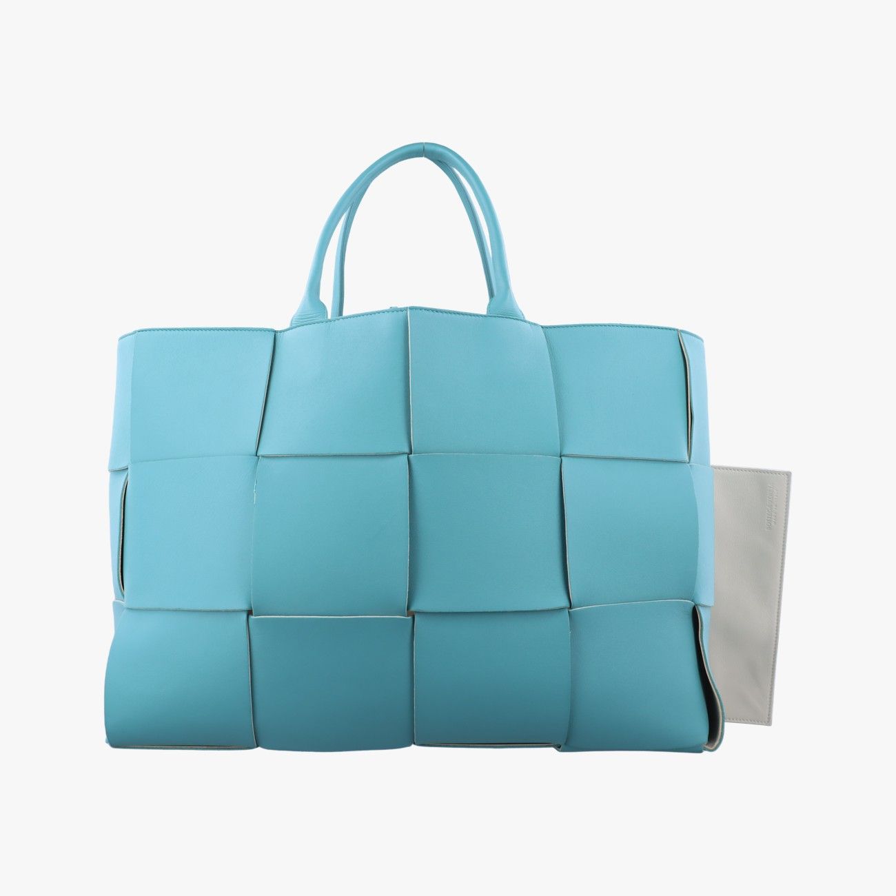 Bottega Venetathe Arco Tote Blue Lambskin