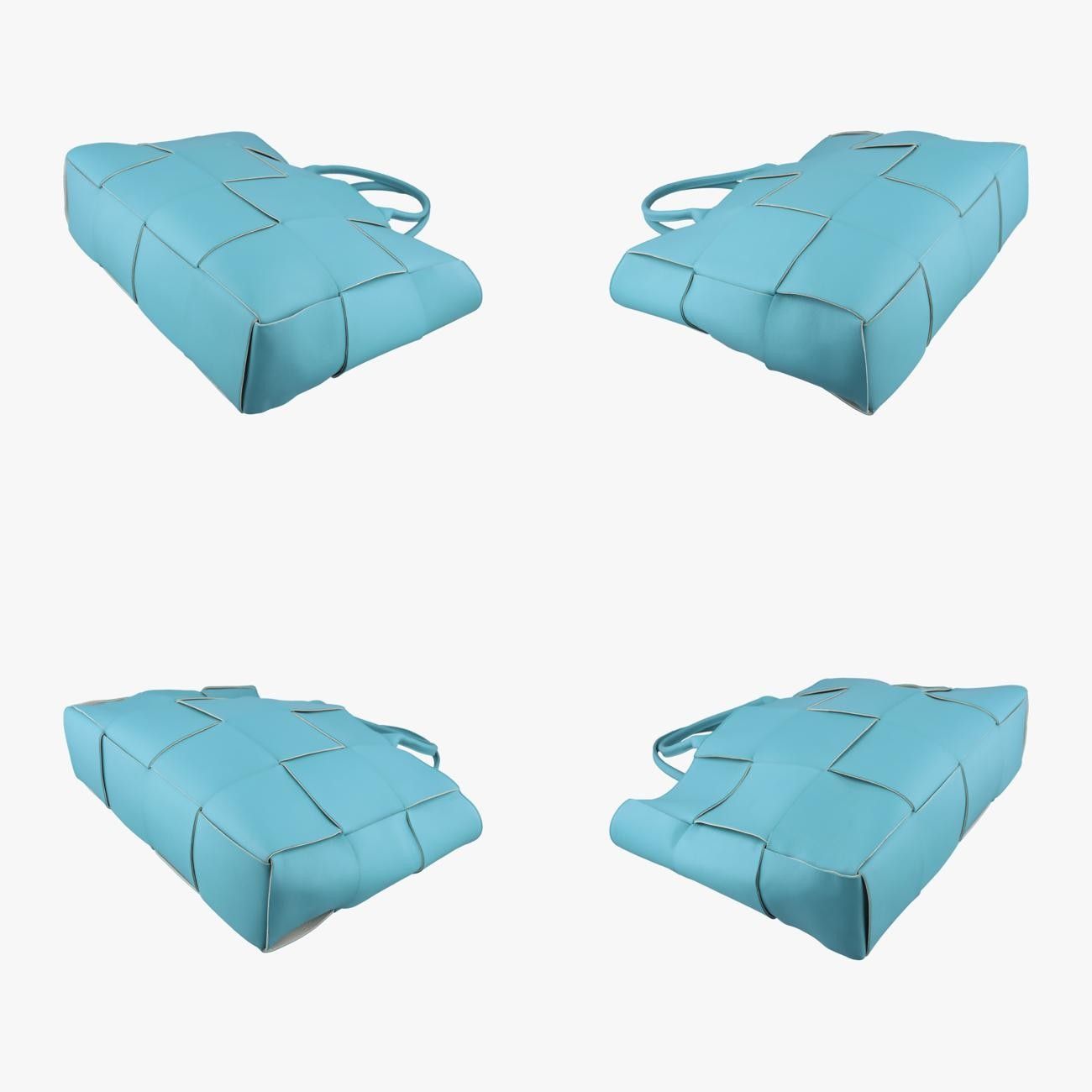 Bottega Venetathe Arco Tote Blue Lambskin