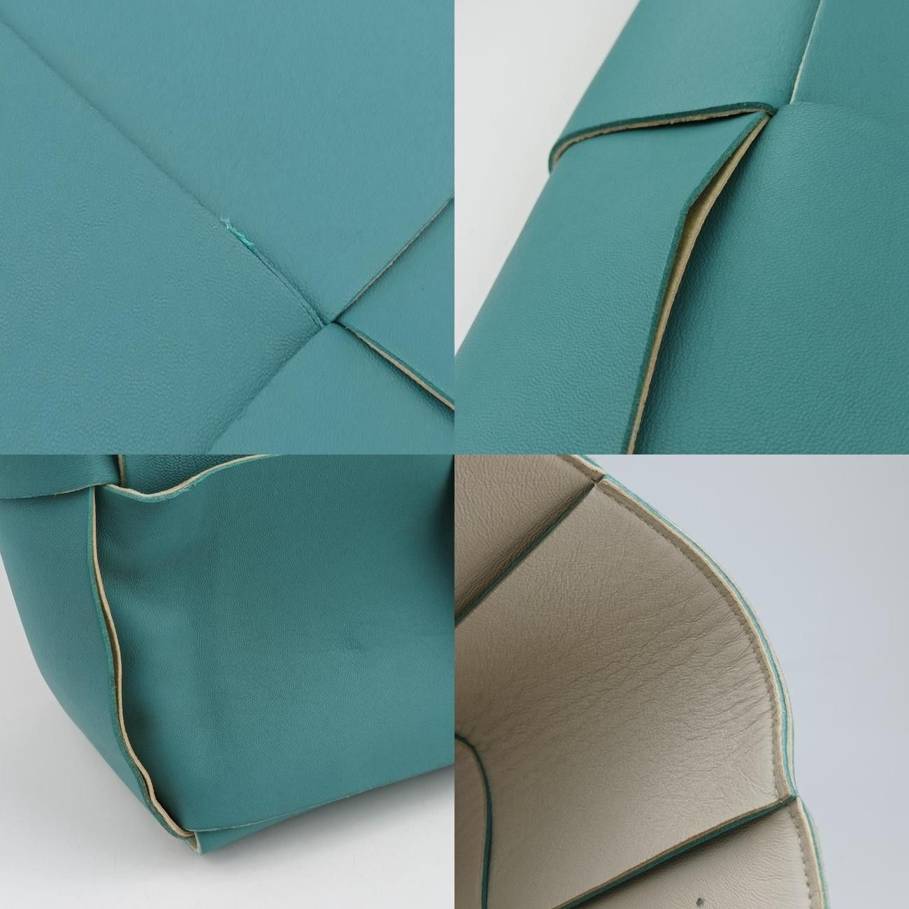 Bottega Venetathe Arco Tote Blue Lambskin