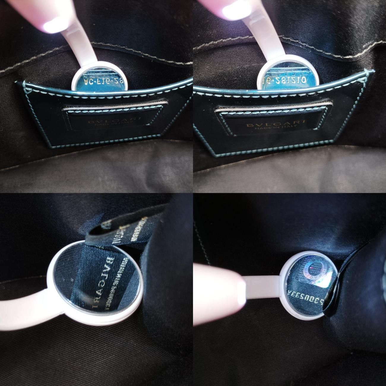 Bvlgari Serpenti Forever Blue Patent Acf16.281210