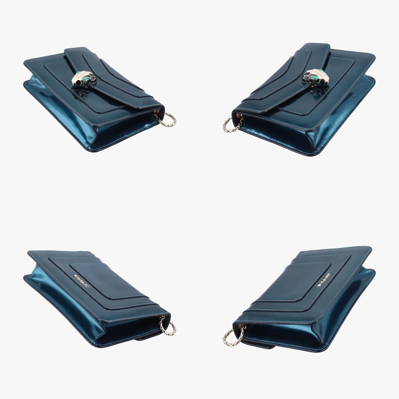 Bvlgari Serpenti Forever Blue Patent Acf16.281210