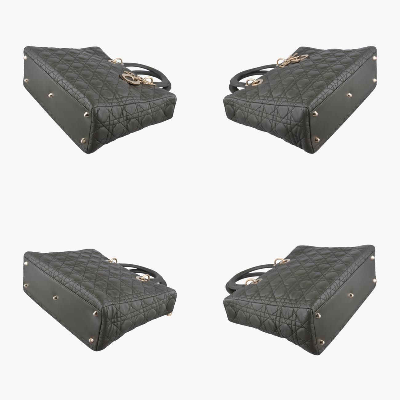 Christian Dior Lady Dior Green Lambskin 08-Ma-0140