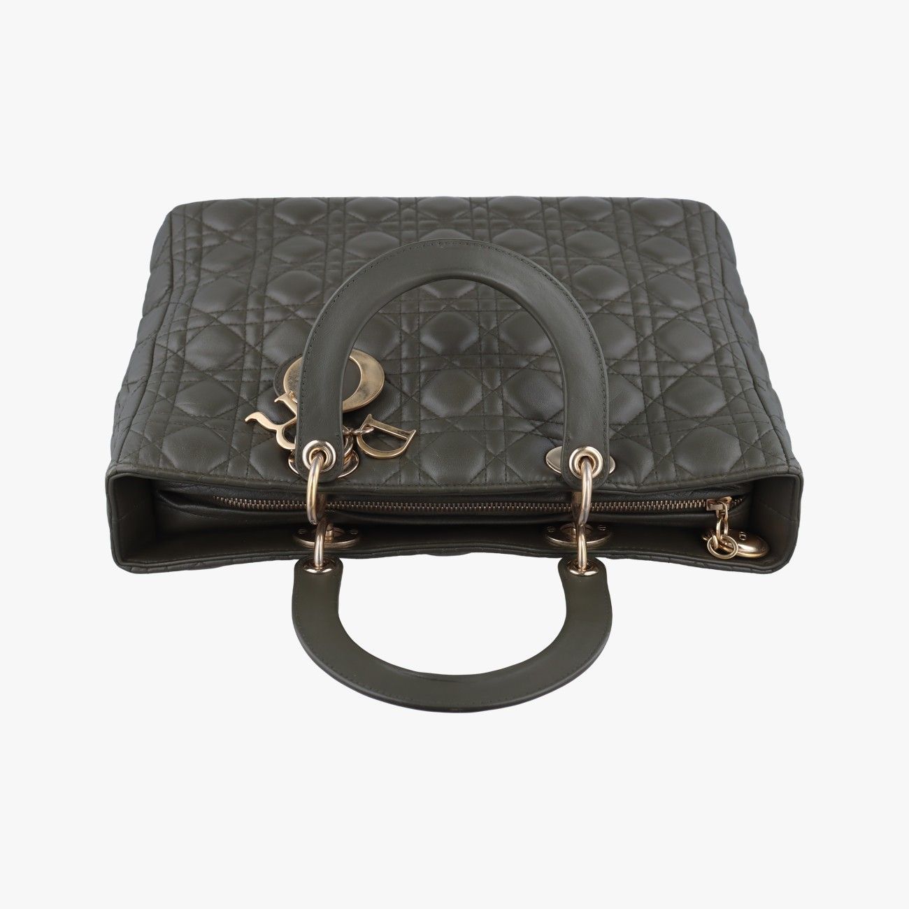 Christian Dior Lady Dior Green Lambskin 08-Ma-0140