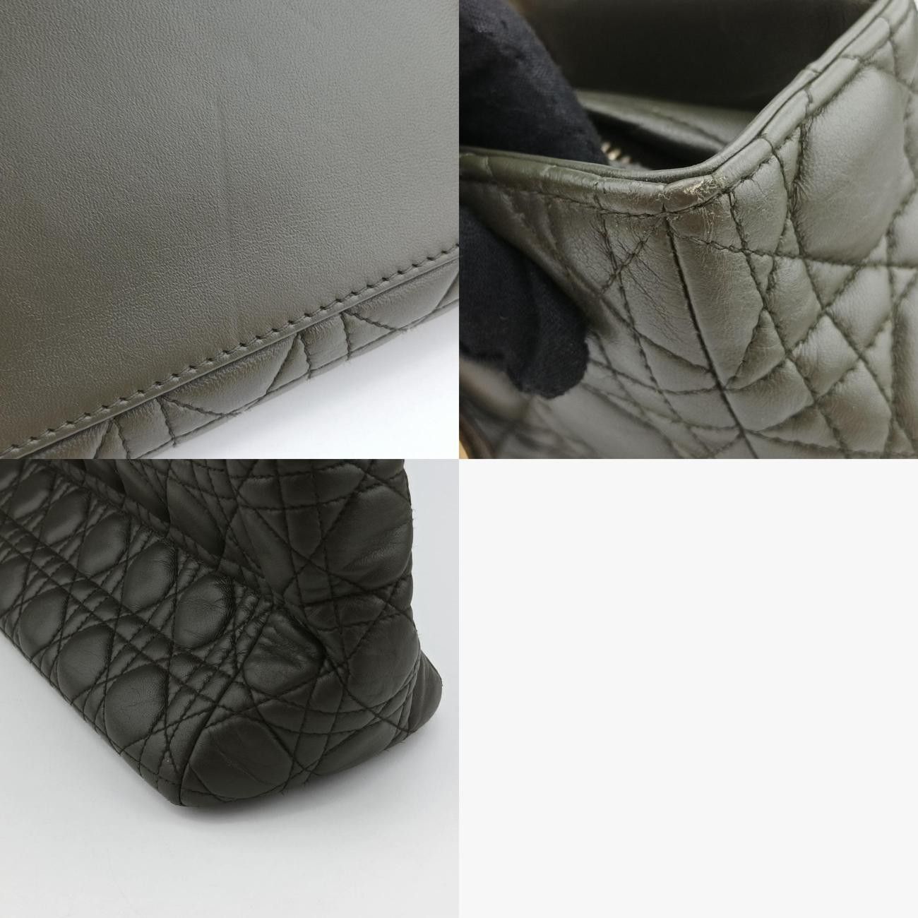 Christian Dior Lady Dior Green Lambskin 08-Ma-0140