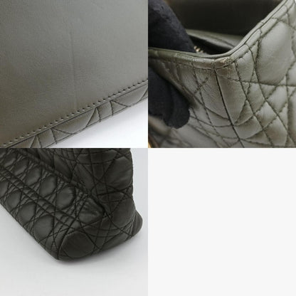 Christian Dior Lady Dior Green Lambskin 08-Ma-0140