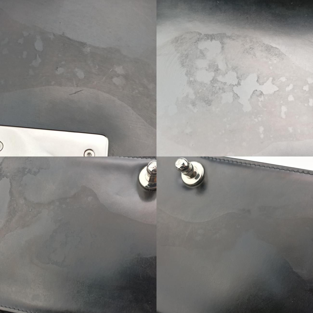 Chanel Boy Chanel Black Patent A67018