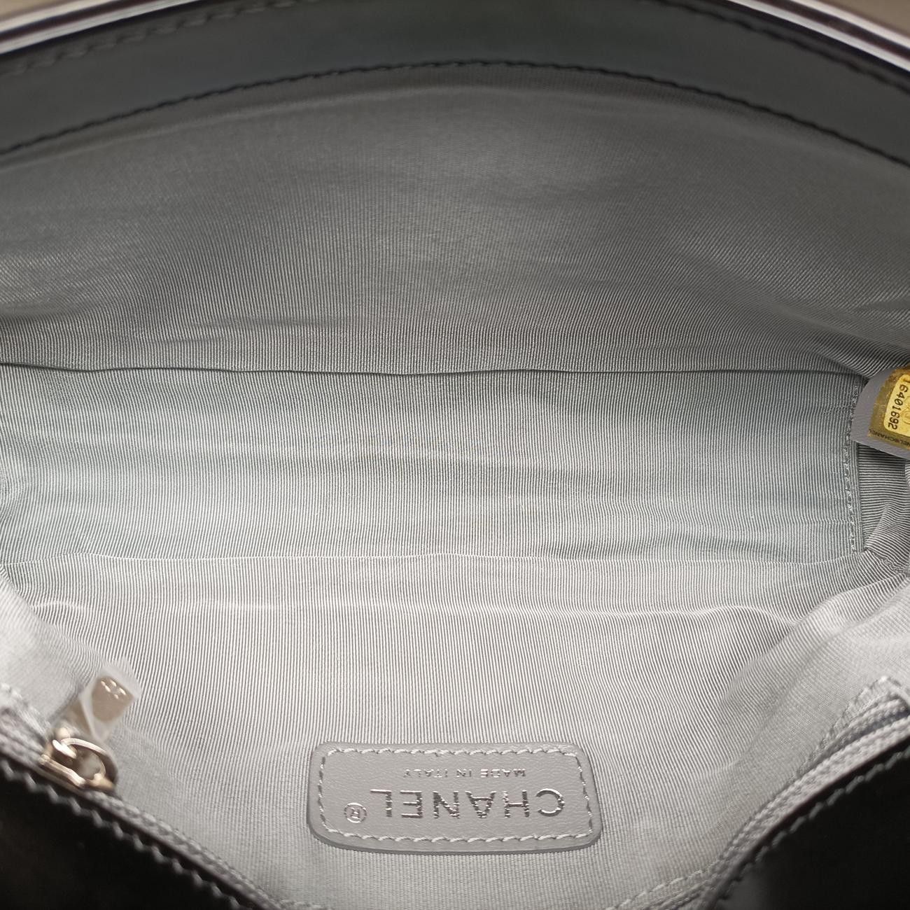 Chanel Boy Chanel Black Patent A67018