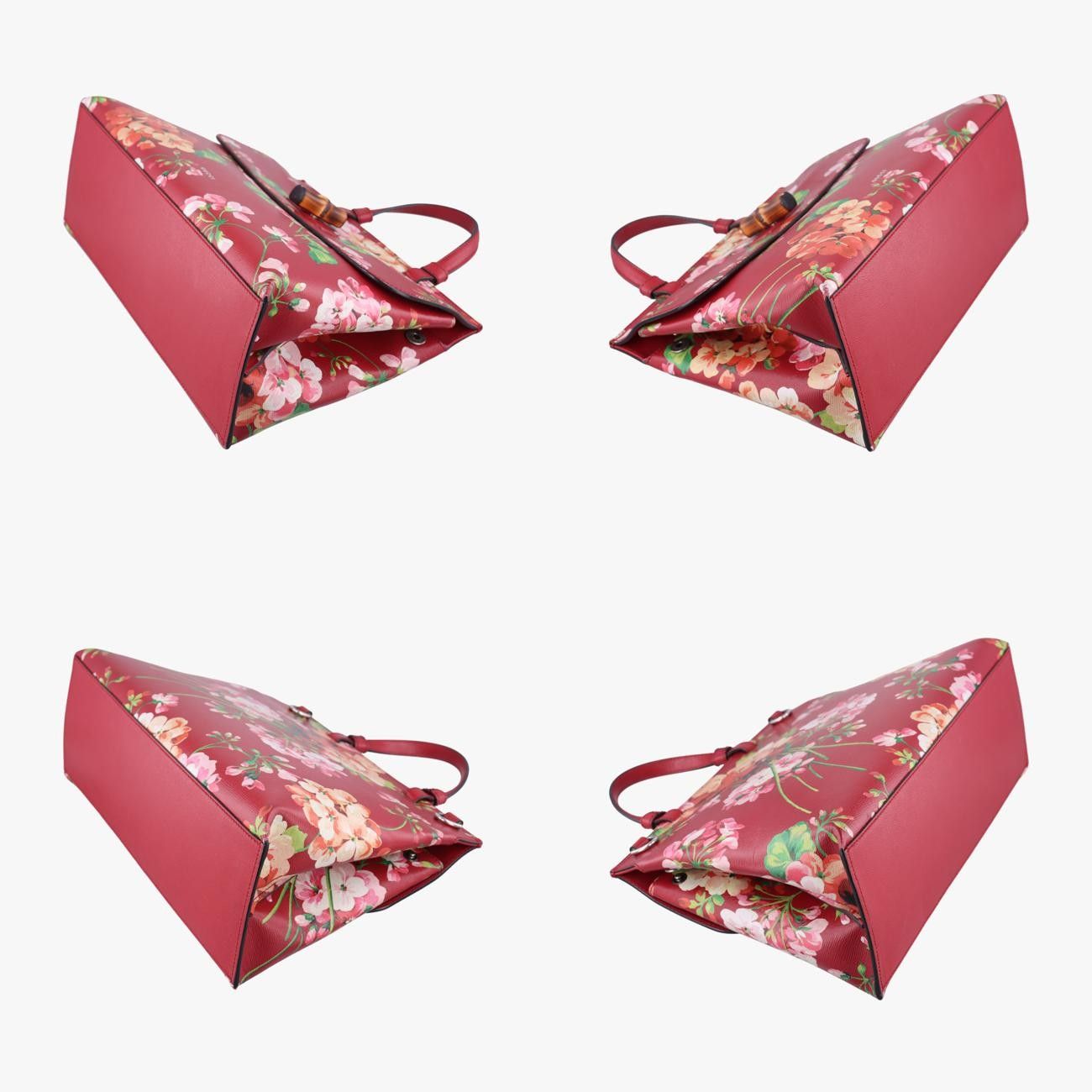 Gucci Bamboo Daily Red X Multicolor Leather 392013