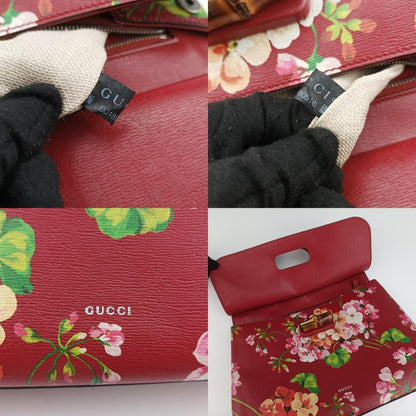 Gucci Bamboo Daily Red X Multicolor Leather 392013