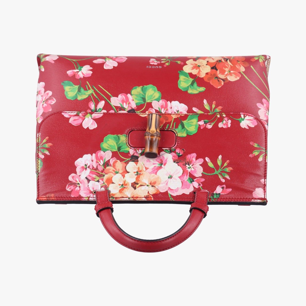 Gucci Bamboo Daily Red X Multicolor Leather 392013