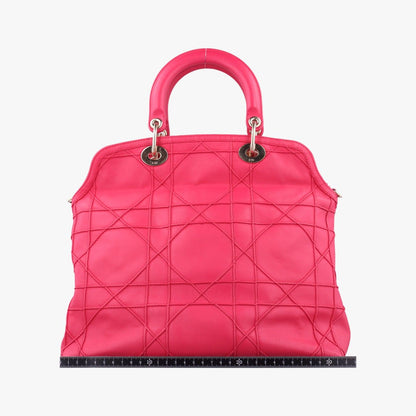 Christian Diorgranville Rose Red Lambskin 08-Ma-0162