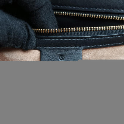 Gucci Sylvie Black X Red X Green Leather 431665