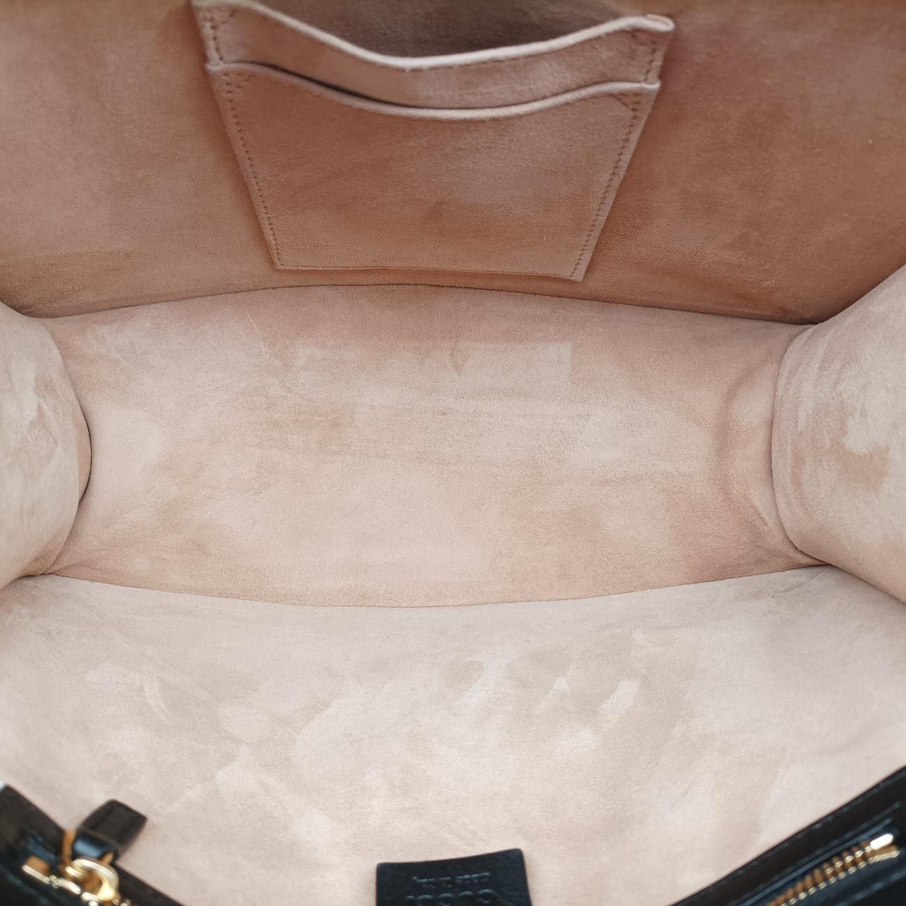 Gucci Sylvie Black X Red X Green Leather 431665