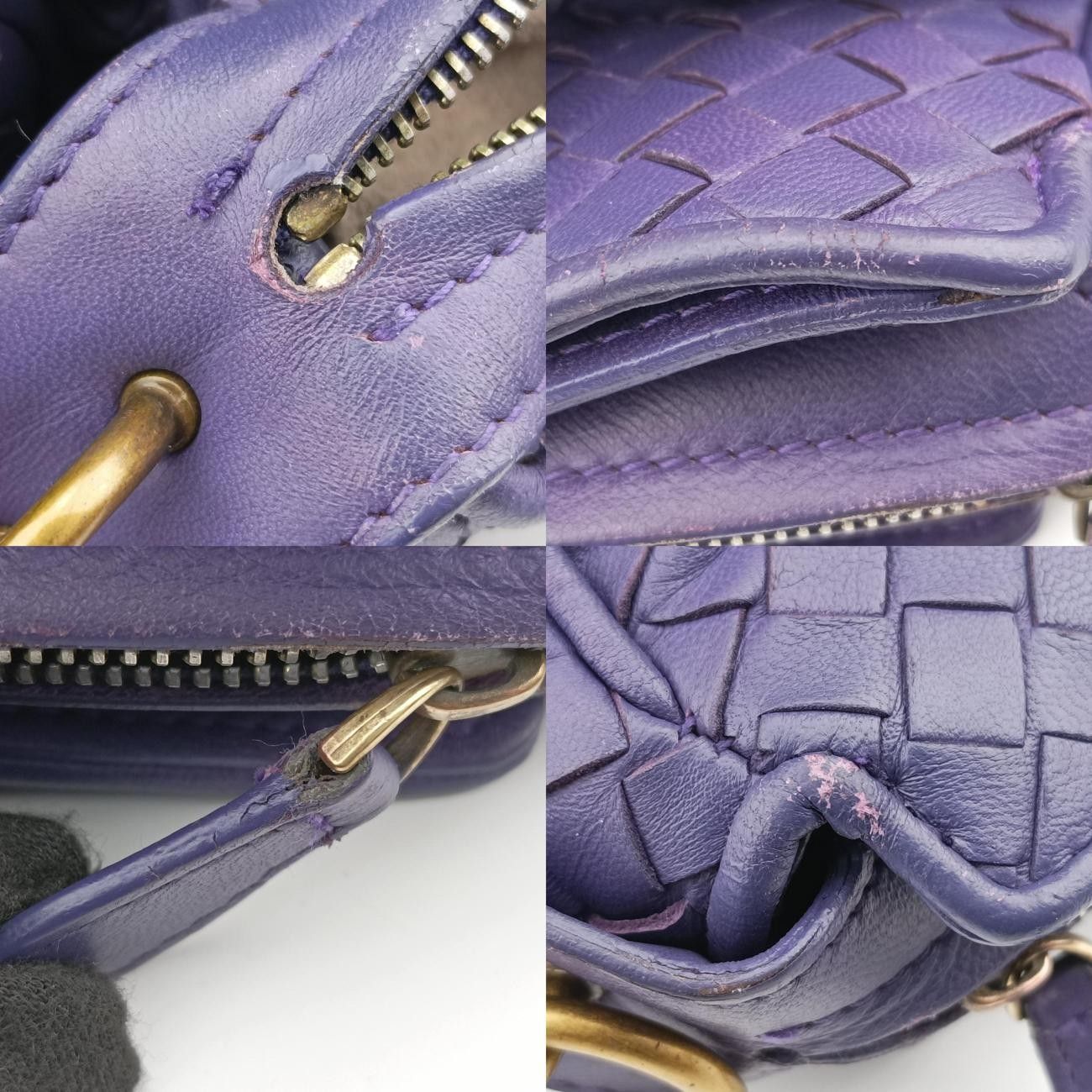 Bottega Veneta Intrecciato Purple Lambskin 192661 V00a2 5101 Epev 2009 4186 a