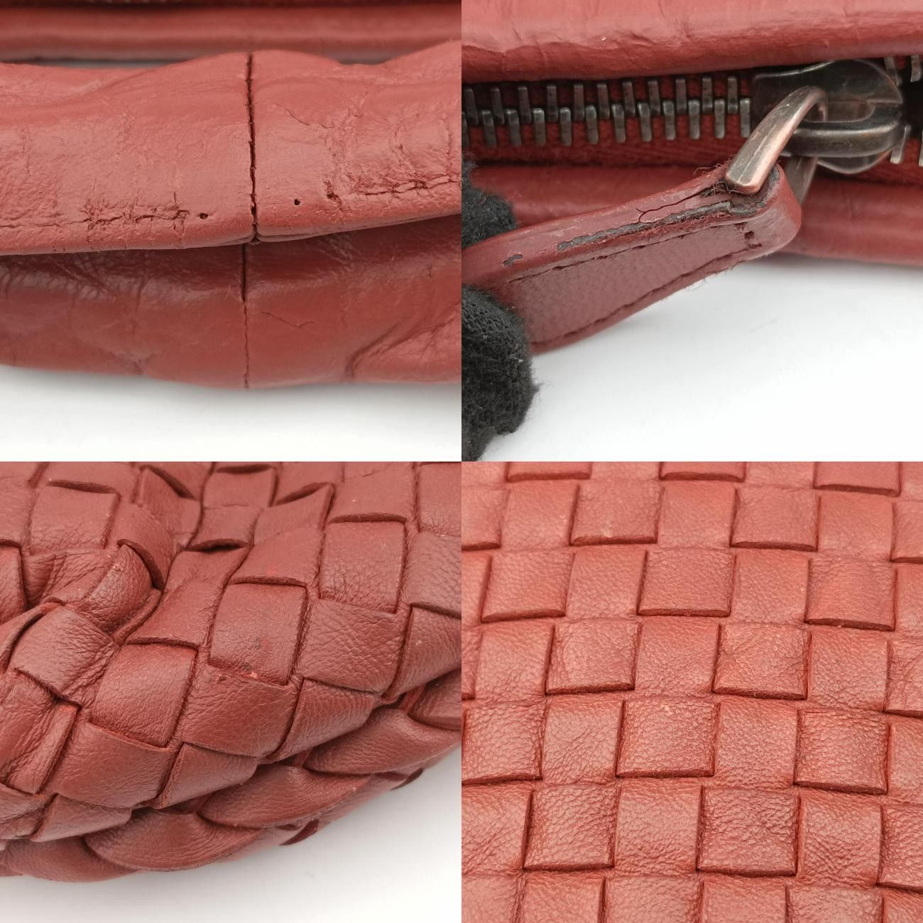 Bottega Veneta Intrecciato Terracotta Lambskin