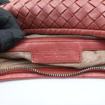 Bottega Veneta Intrecciato Terracotta Lambskin