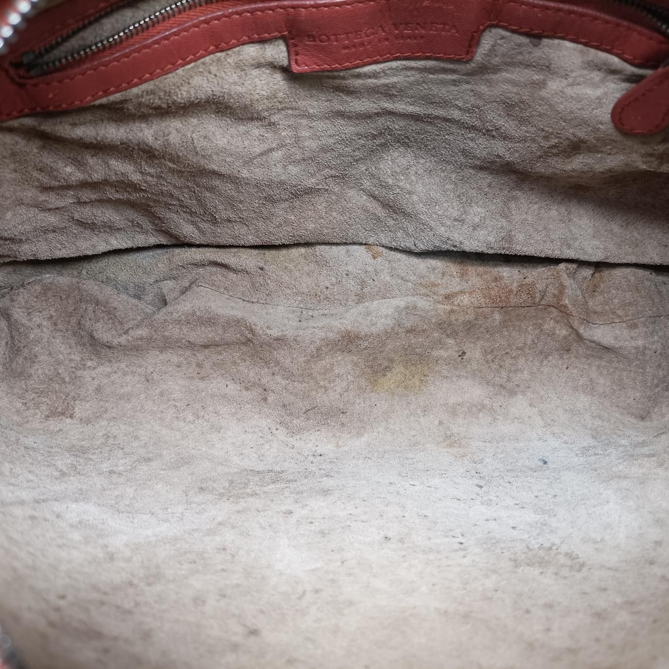 Bottega Veneta Intrecciato Terracotta Lambskin