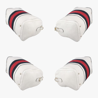 Gucci Sherry Line White X Black X Red Leather 247205