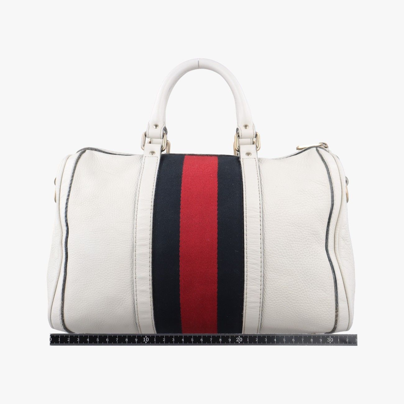 Gucci Sherry Line White X Black X Red Leather 247205