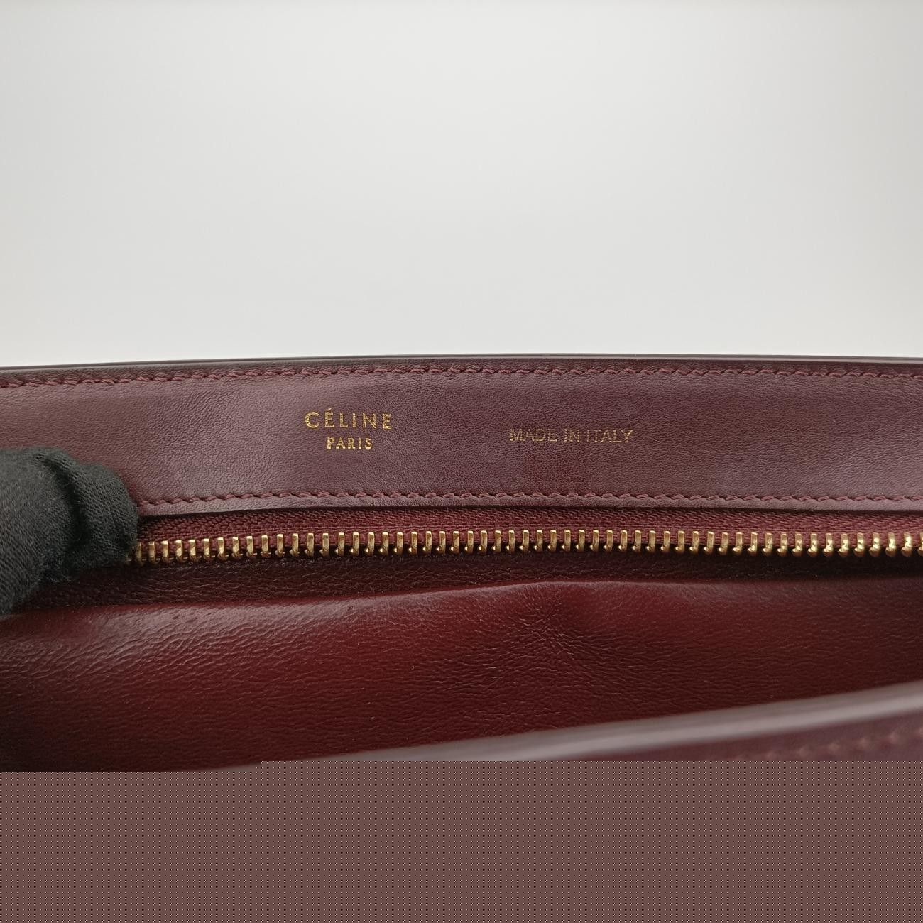 Celine Trapeze Orange X Brown X Pink Leather F-at-0154 F-Cu-0164