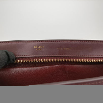 Celine Trapeze Orange X Brown X Pink Leather F-at-0154 F-Cu-0164