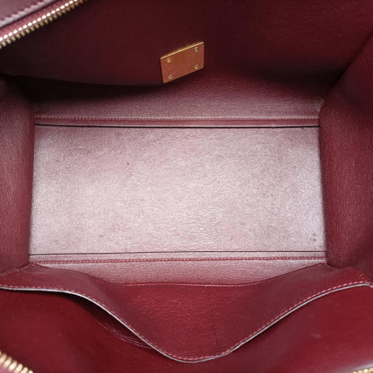 Celine Trapeze Orange X Brown X Pink Leather F-at-0154 F-Cu-0164