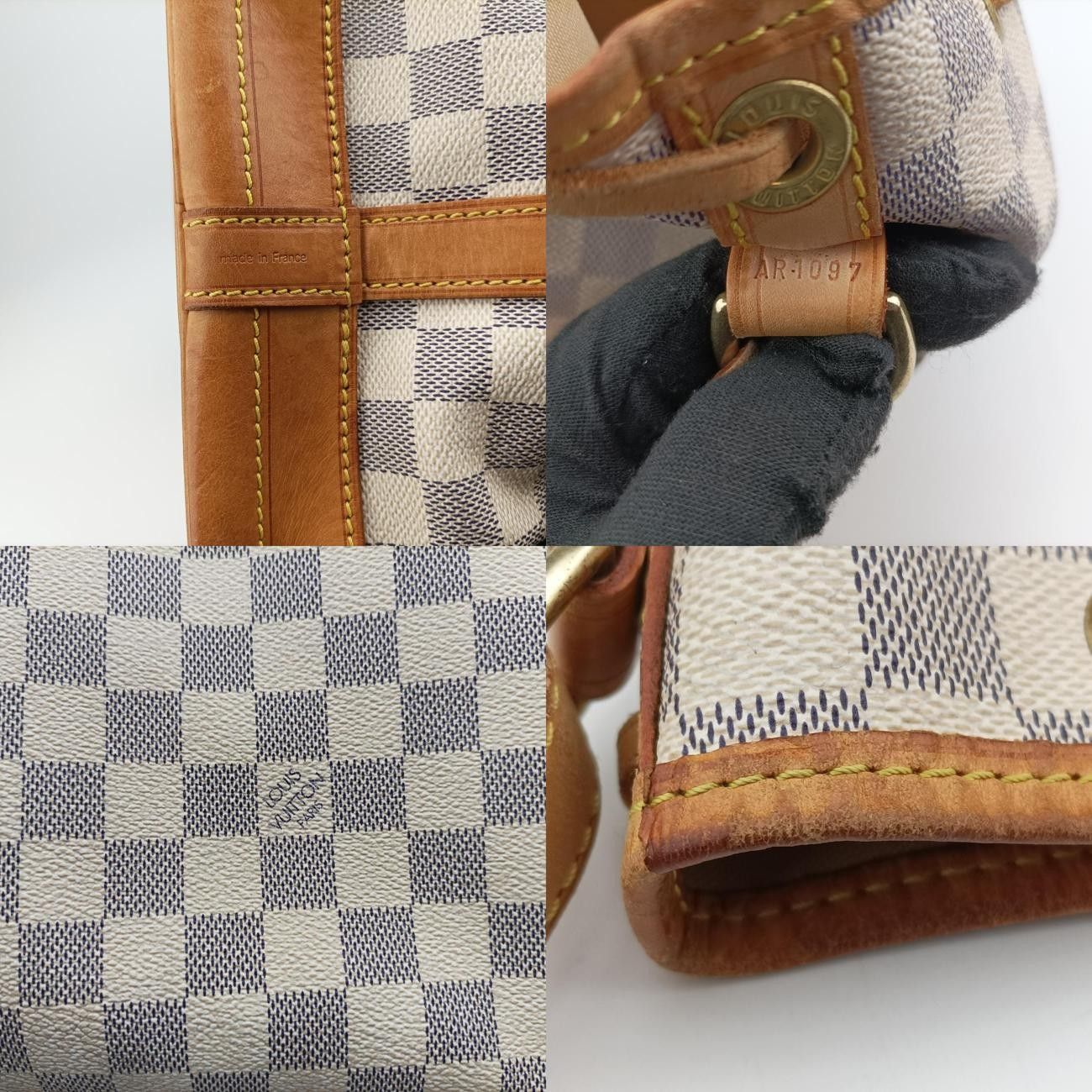 Louis Vuittonnoé Azur Damier Canvas N42222