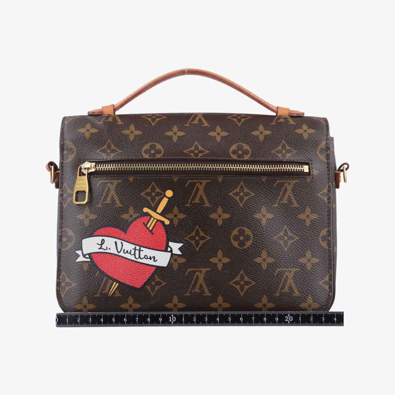Louis Vuittonpochette Metis Monogram /Brown X Multicolor Monogram Patches M43991