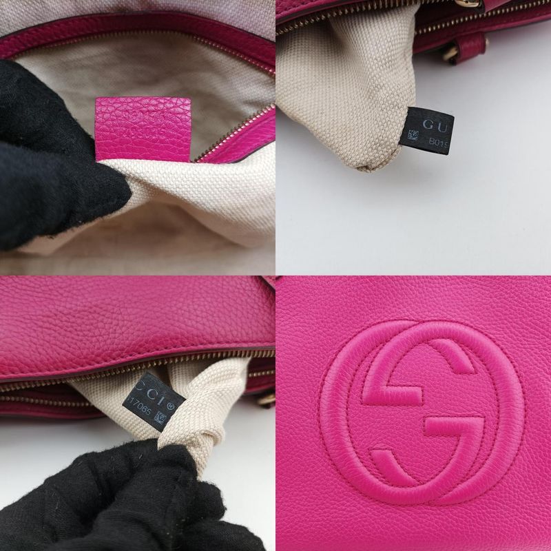 Gucci Soho Rose Red Leather 369176 B019317065