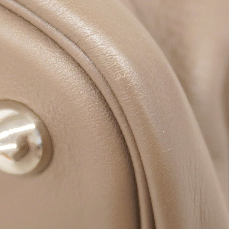 SALE Hermes Handbag Bolide Relax 35 Vosikkim Beige Silver Hardware □Q Engraved