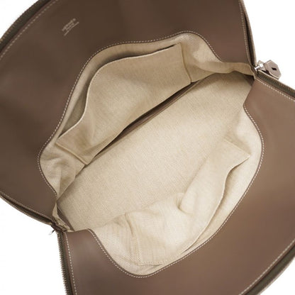 SALE Hermes Handbag Bolide Relax 35 Vosikkim Beige Silver Hardware □Q Engraved