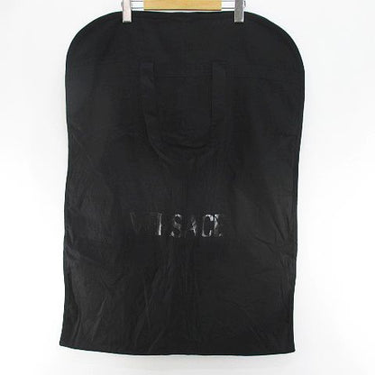 Versace Garment Cover Clothing Cabas - Bi-fold Black Logo Print Cloth Accessory