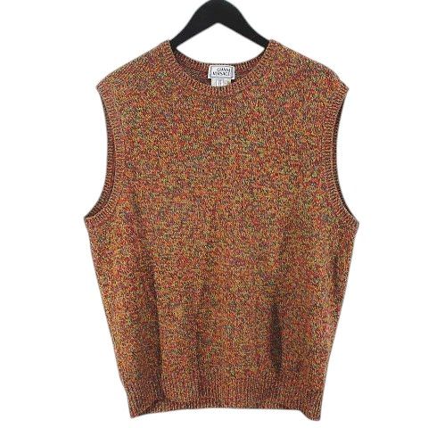 Gianni Versace Gianni Versace Knit Vest Pullover 3 48 Multicolor Melange Crew