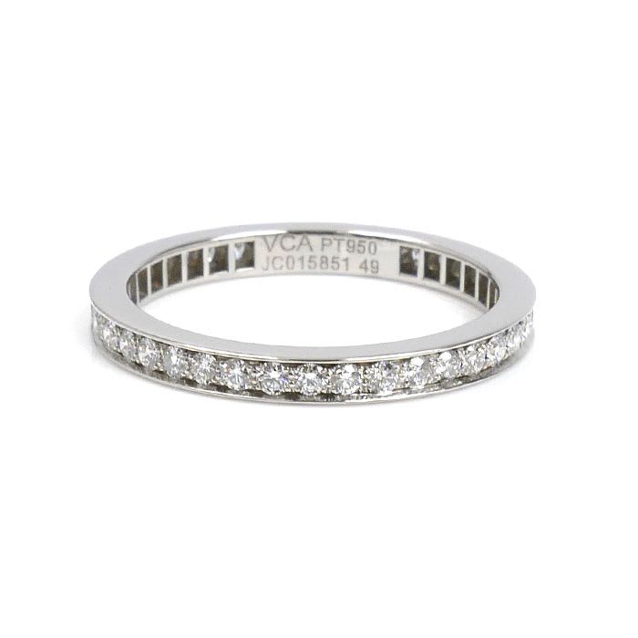 Van Cleef & Arpels Pt950 Platinum Romance Eternity Ring