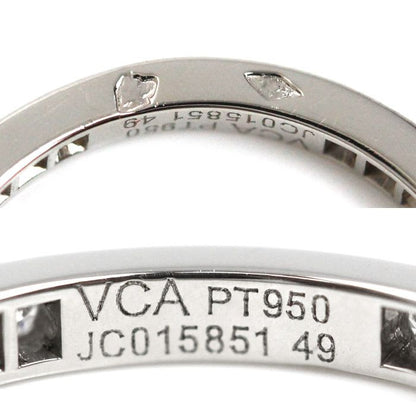 Van Cleef & Arpels Pt950 Platinum Romance Eternity Ring